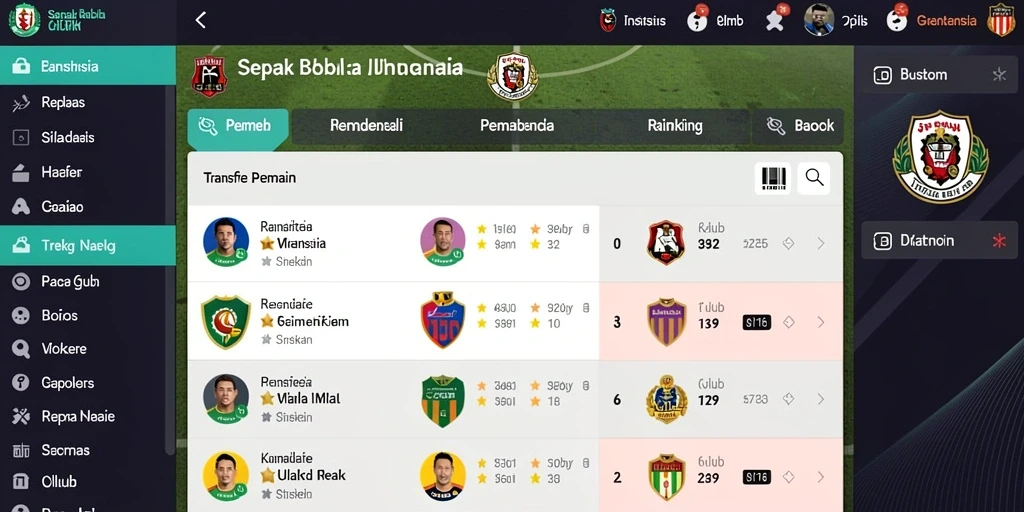 Antarmuka yang user-friendly dan mudah dinavigasi.