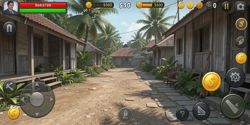 Sistem reward yang memotivasi untuk terus bermain.