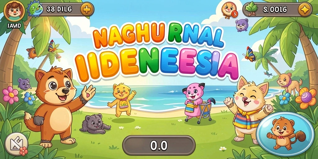 Screenshot menunjukkan keseruan bertanding bersama teman.
