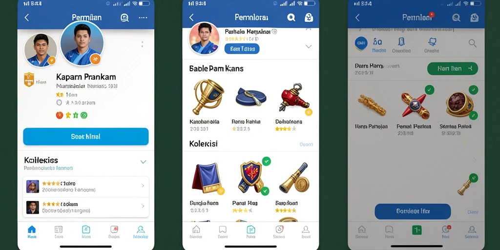 Mode multiplayer yang memungkinkan kompetisi seru.