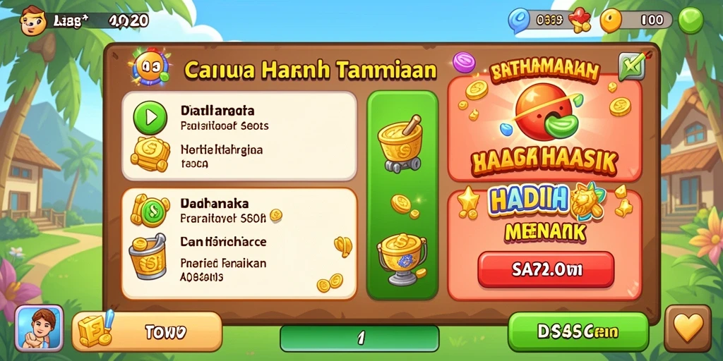 Sistem reward menarik untuk setiap permainan yang dimenangkan.