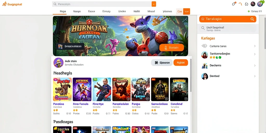 Fitur kompetisi online yang menegangkan.