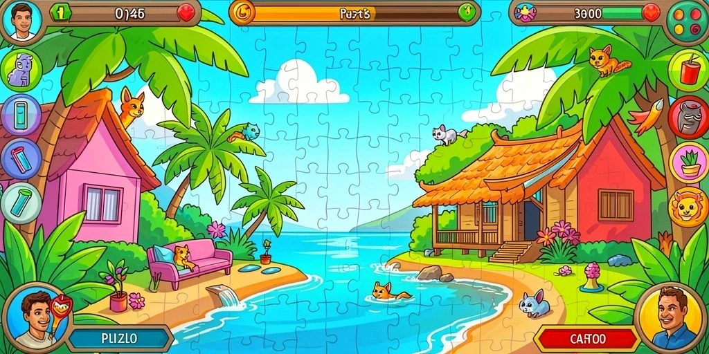 Aksi seru dalam mode multiplayer.