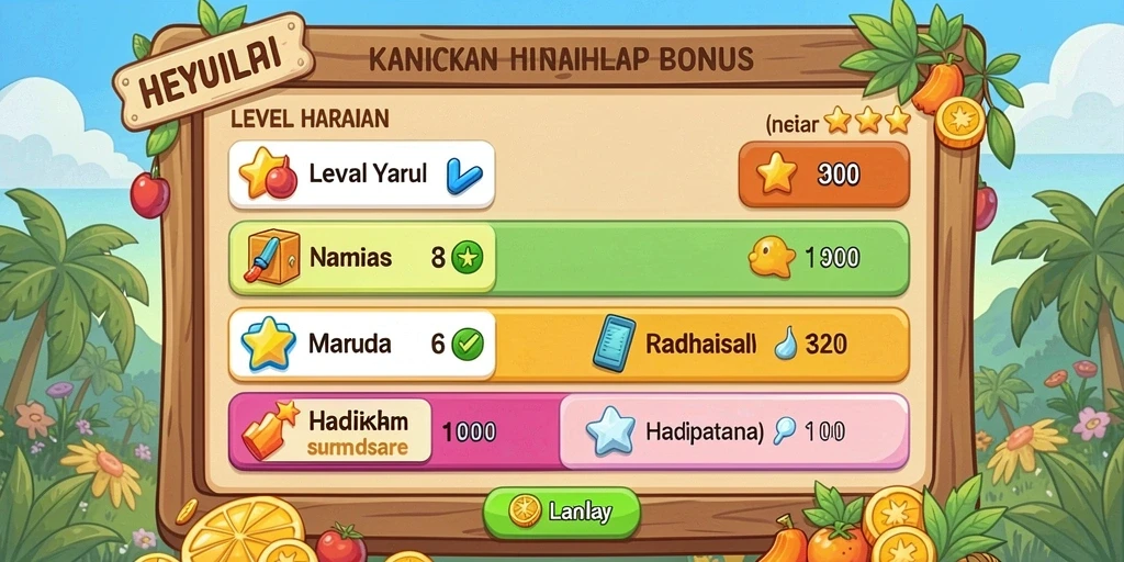 Level menantang yang membuat pemain terus berusaha.