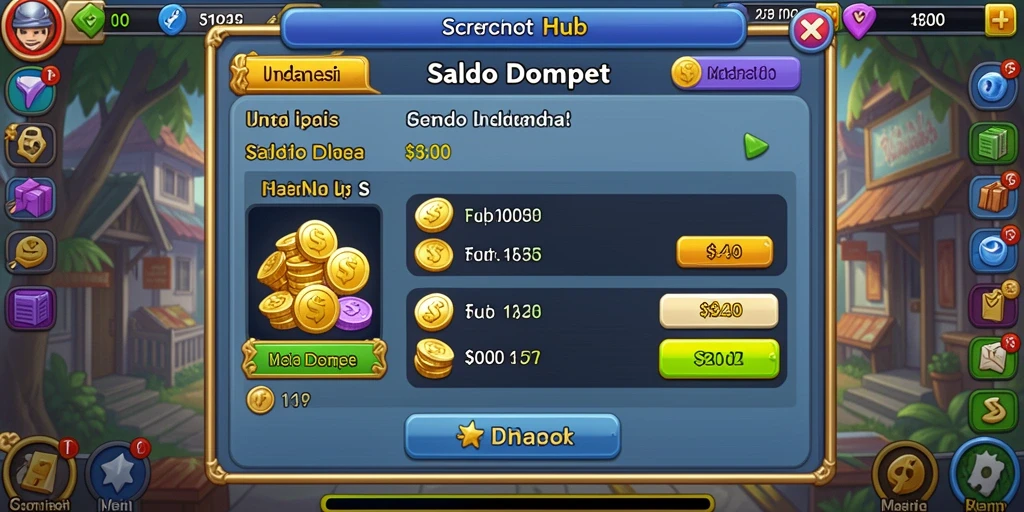Gambaran grafis yang menakjubkan dari lingkungan dalam game.